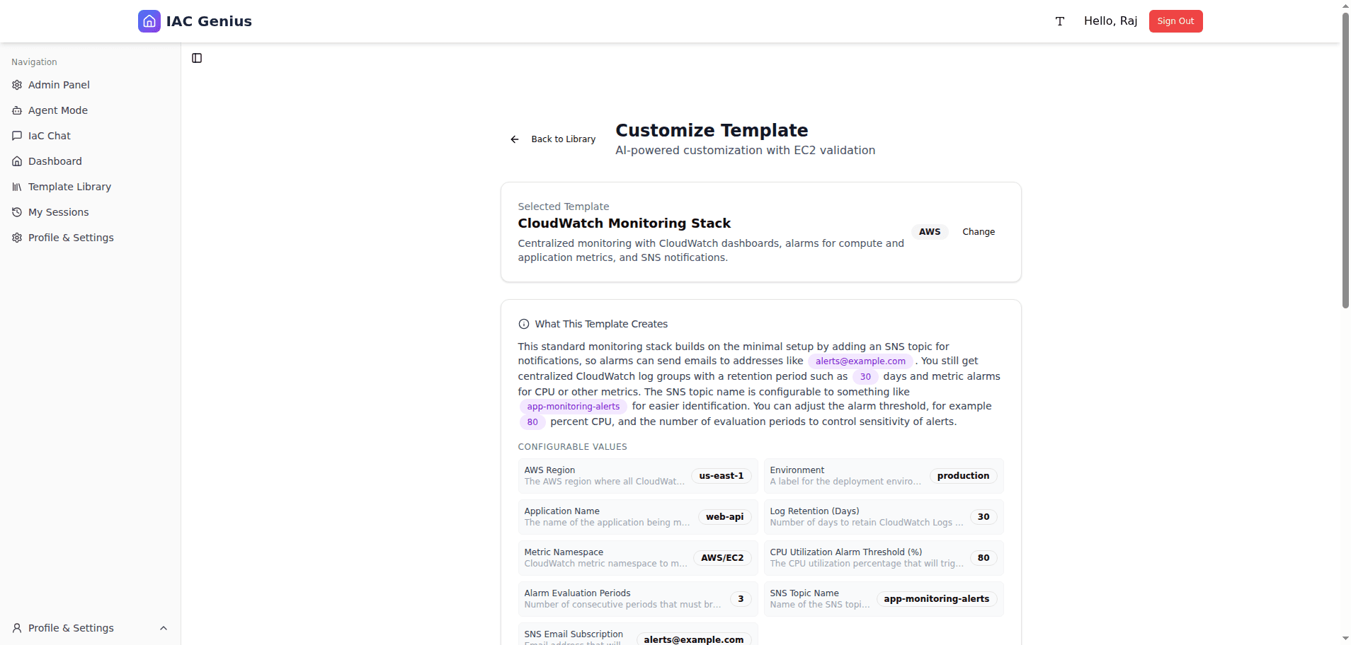 Customize Your Configuration